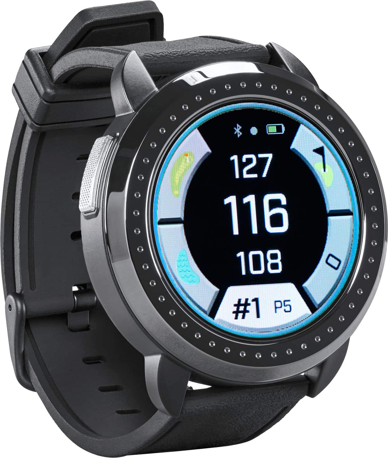 Bushnell - iON Elite 35.5mm Smart GPS Golf Watch - Black product image