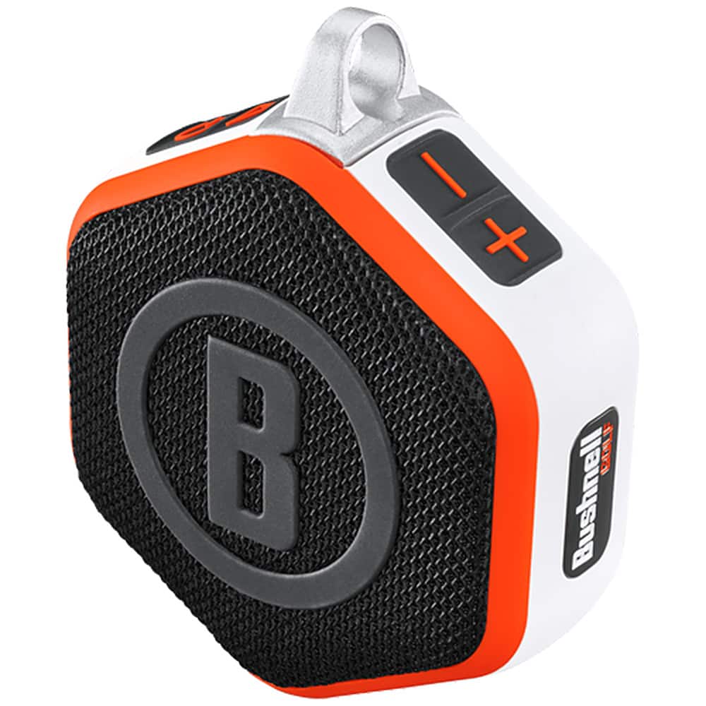 Bushnell - Wingman Mini 4" Golf GPS Bluetooth Speaker - Orange/White product image