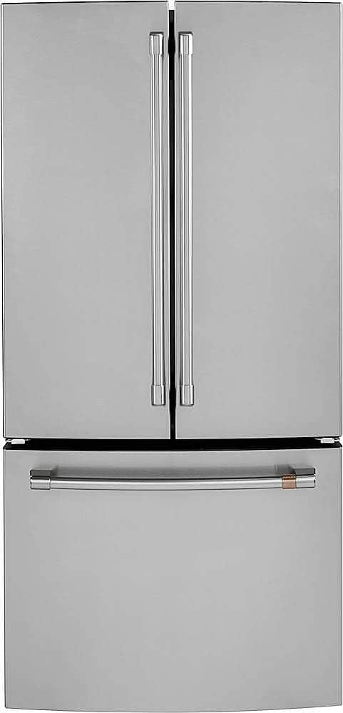 Café - 18.6 Cu. Ft. French Door Counter-Depth Smart Refrigerator, Customizable - Stainless Steel product image