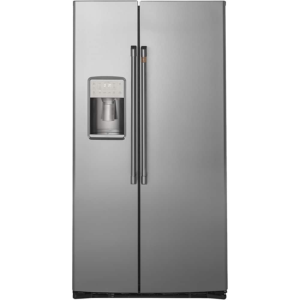 Café - 21.9 Cu. Ft. Side-by-Side Counter-Depth Refrigerator, Customizable - Stainless Steel product image