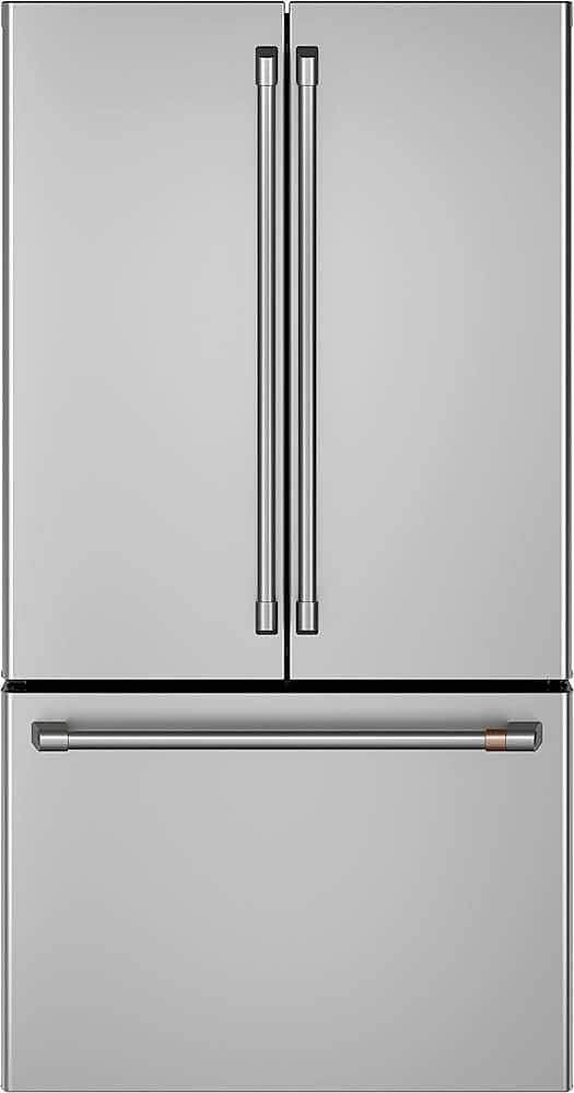 Café - 23.1 Cu. Ft. French Door Counter-Depth Smart Refrigerator with TwinChill Evaporators - Stainless Steel product image