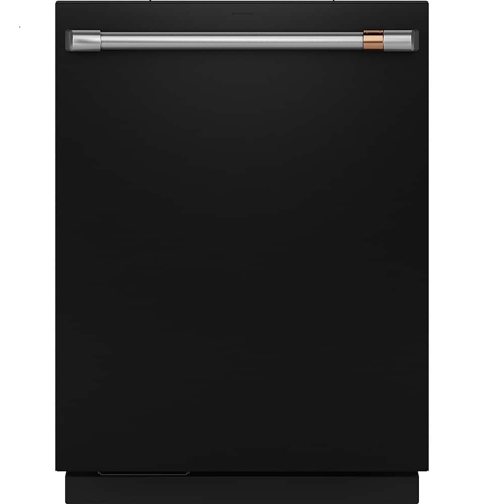 Café - 24" Top Control Smart Built-In Stainless Steel Tub Dishwasher with 3rd Rack, LED Lighting and 39 dBA - Matte Black pr…