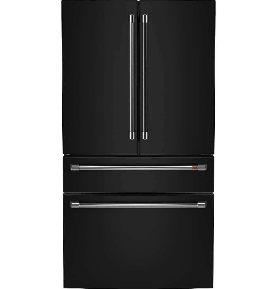 Café - 28.7 Cu. Ft. 4-Door French Door Smart Refrigerator with Dual Dispense Auto Fill Pitcher - Matte Black product image