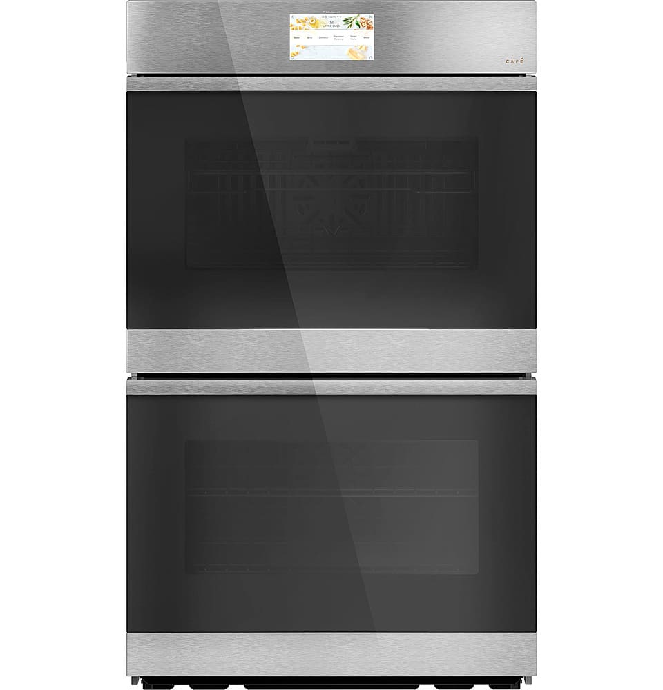 Café - 30" Built-In Double Electric Convection Wall Oven with True European Convection and In-Oven Camera, Customizable - Ma…