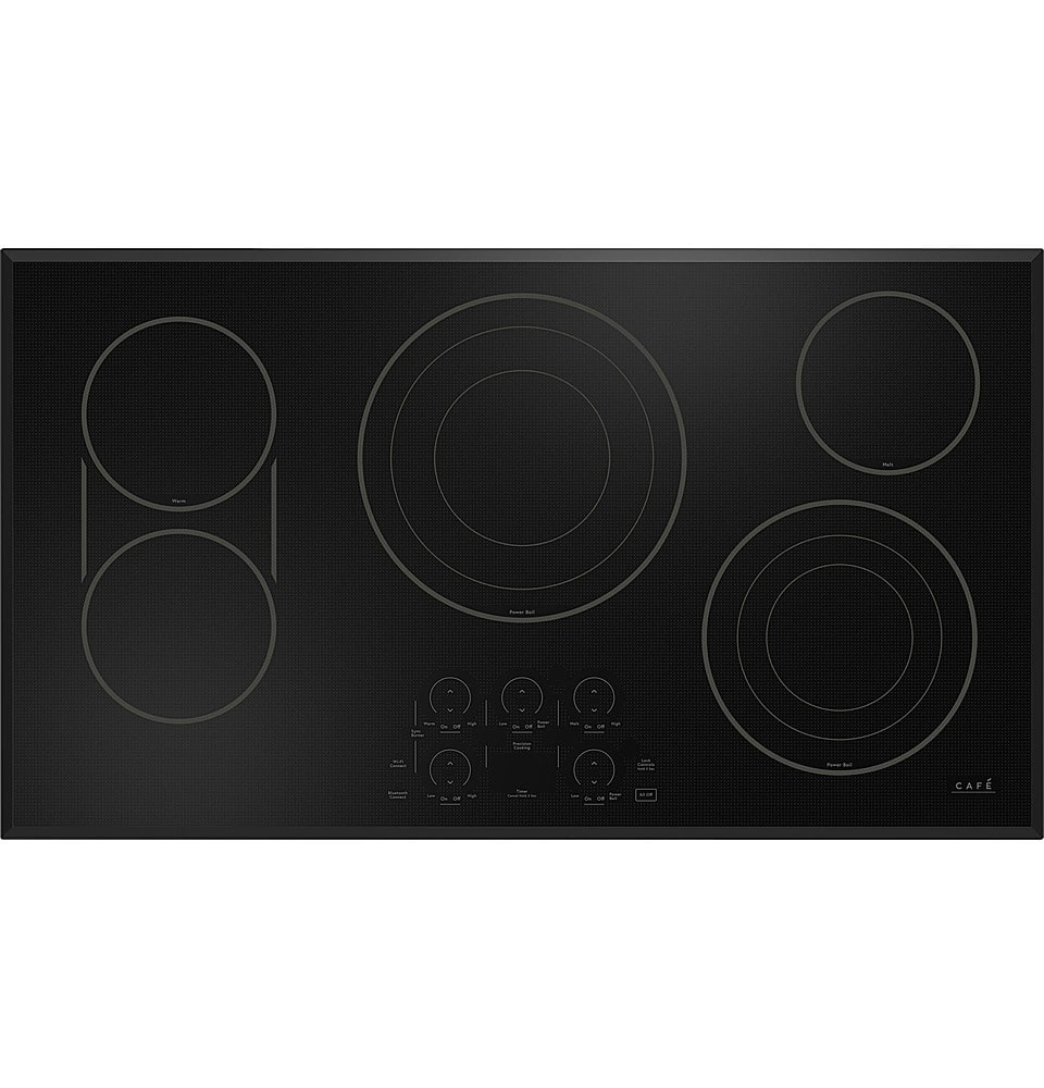 Café - 36" Electric Built In Cooktop, Customizable - Black product image