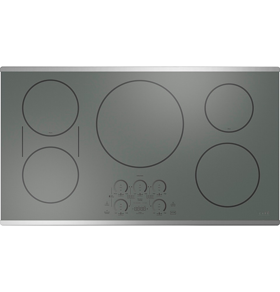 Café - ENERGY STAR 36" Built-In Touch Control Electric Induction Cooktop - Stainless Steel product image