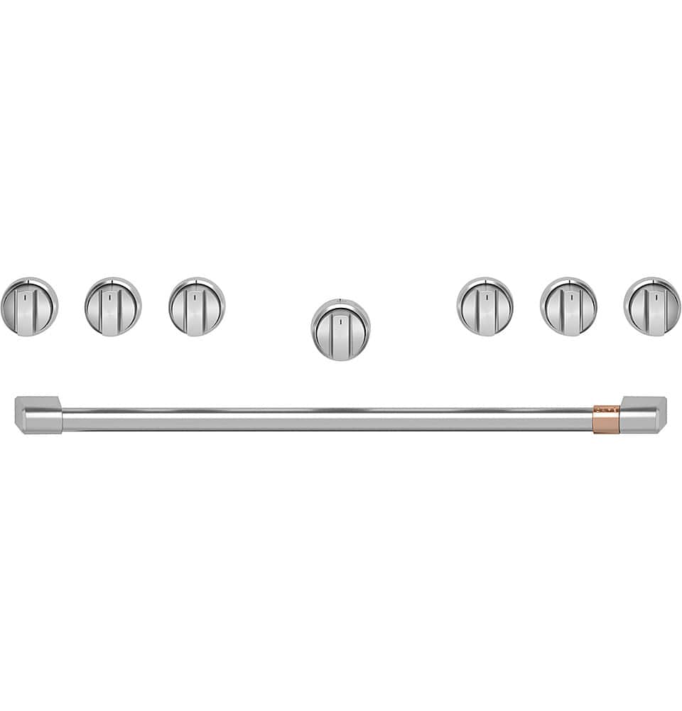 Café - Handle and Knob Set for 36" Pro Range and Rangetop - Brushed Stainless Steel product image