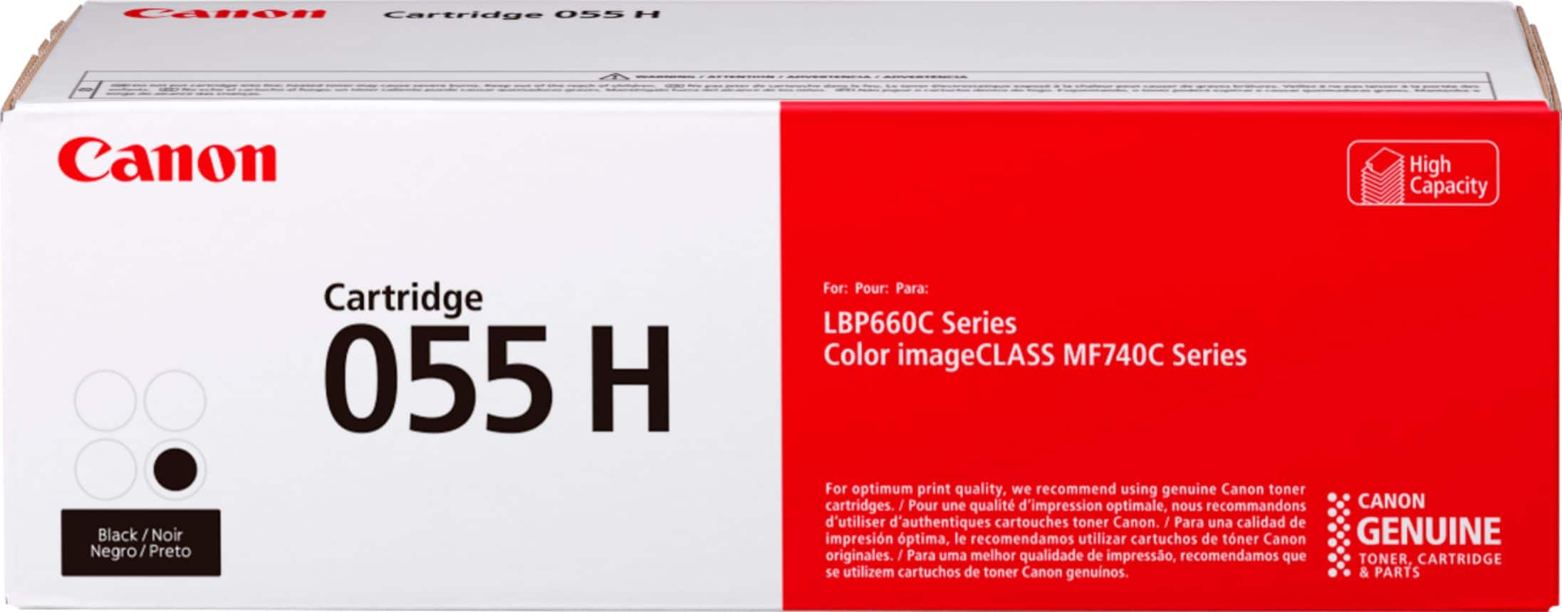 Canon - 055 H XL High-Yield Toner Cartridge - Black product image