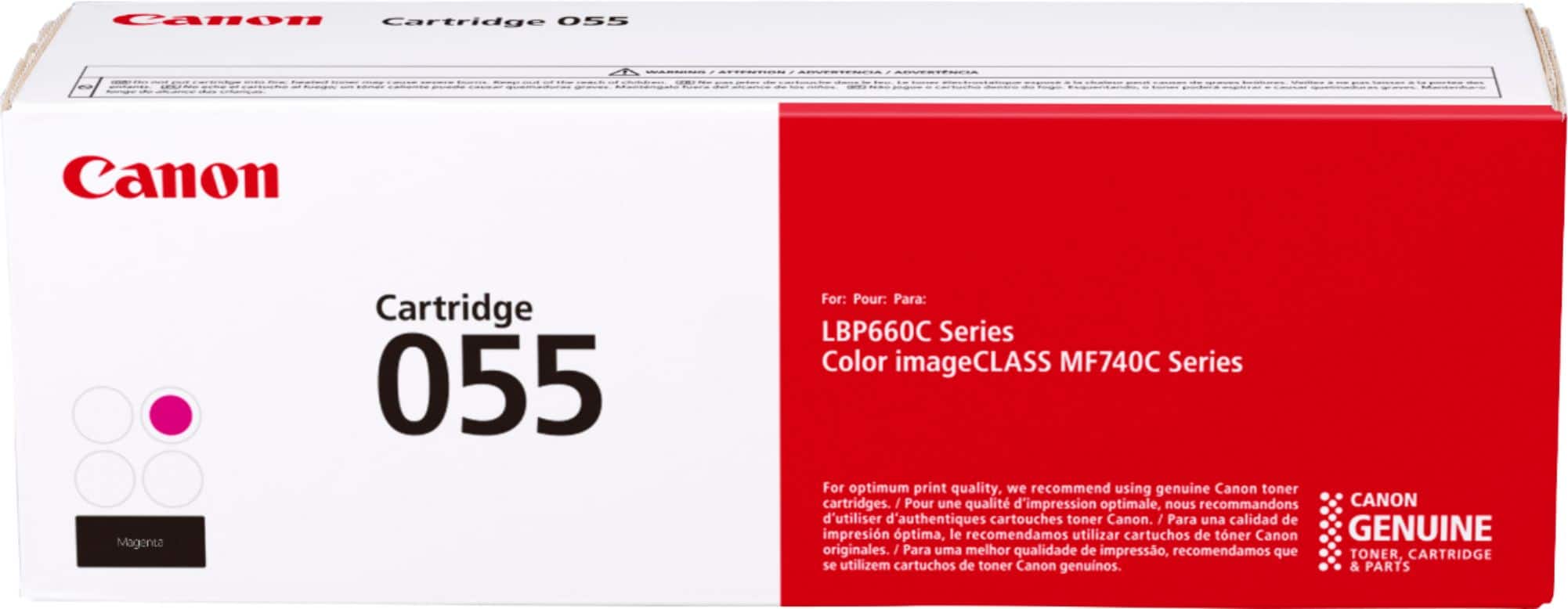 Canon - 055 Standard Capacity Toner Cartridge - Magenta product image