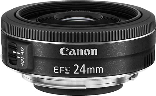Canon - EF-S24mm F2.8 STM Standard Prime Lens for EOS DSLR Cameras - Black product image