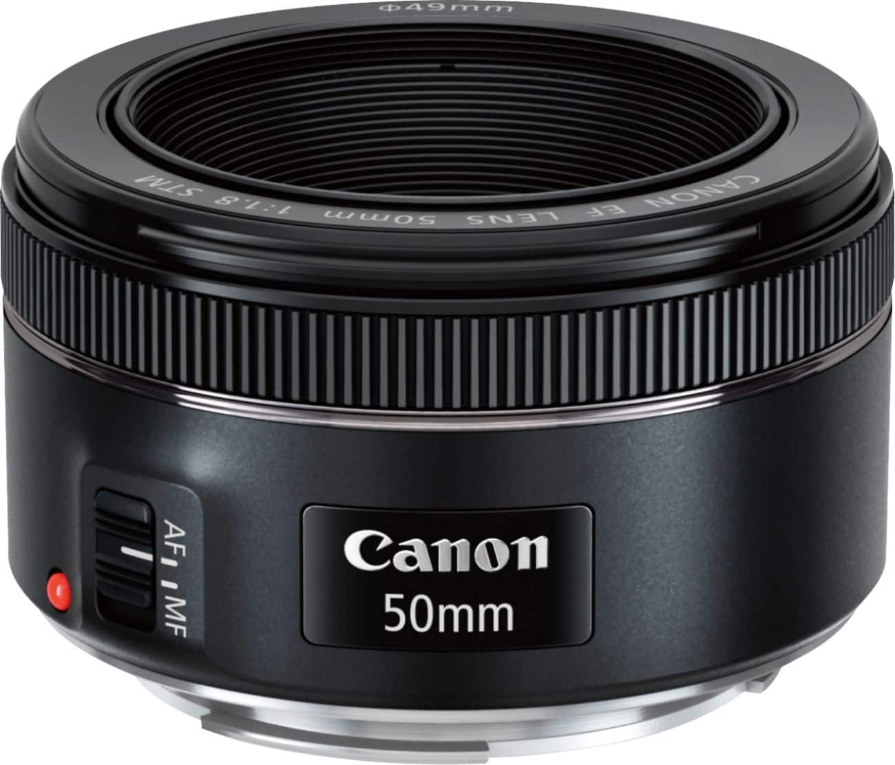 Canon - EF50mm F1.8 STM Standard Prime Lens for EOS DSLR Cameras - Black product image