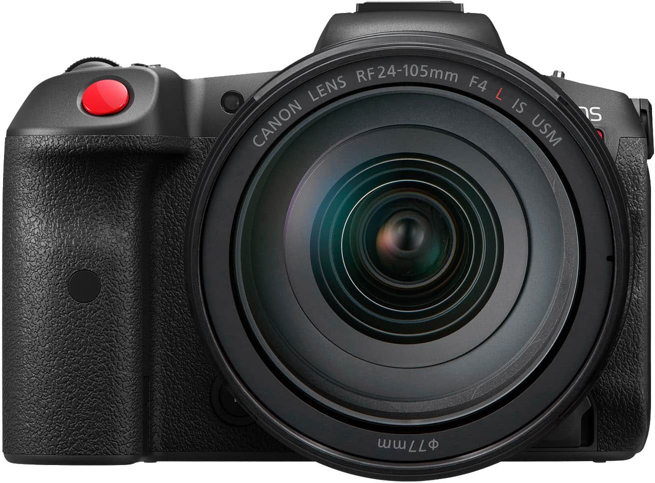 Canon - EOS R5 C 8K Video Mirrorless Cinema Camera with RF24-105mm f/4 L IS USM Lens - Black product image