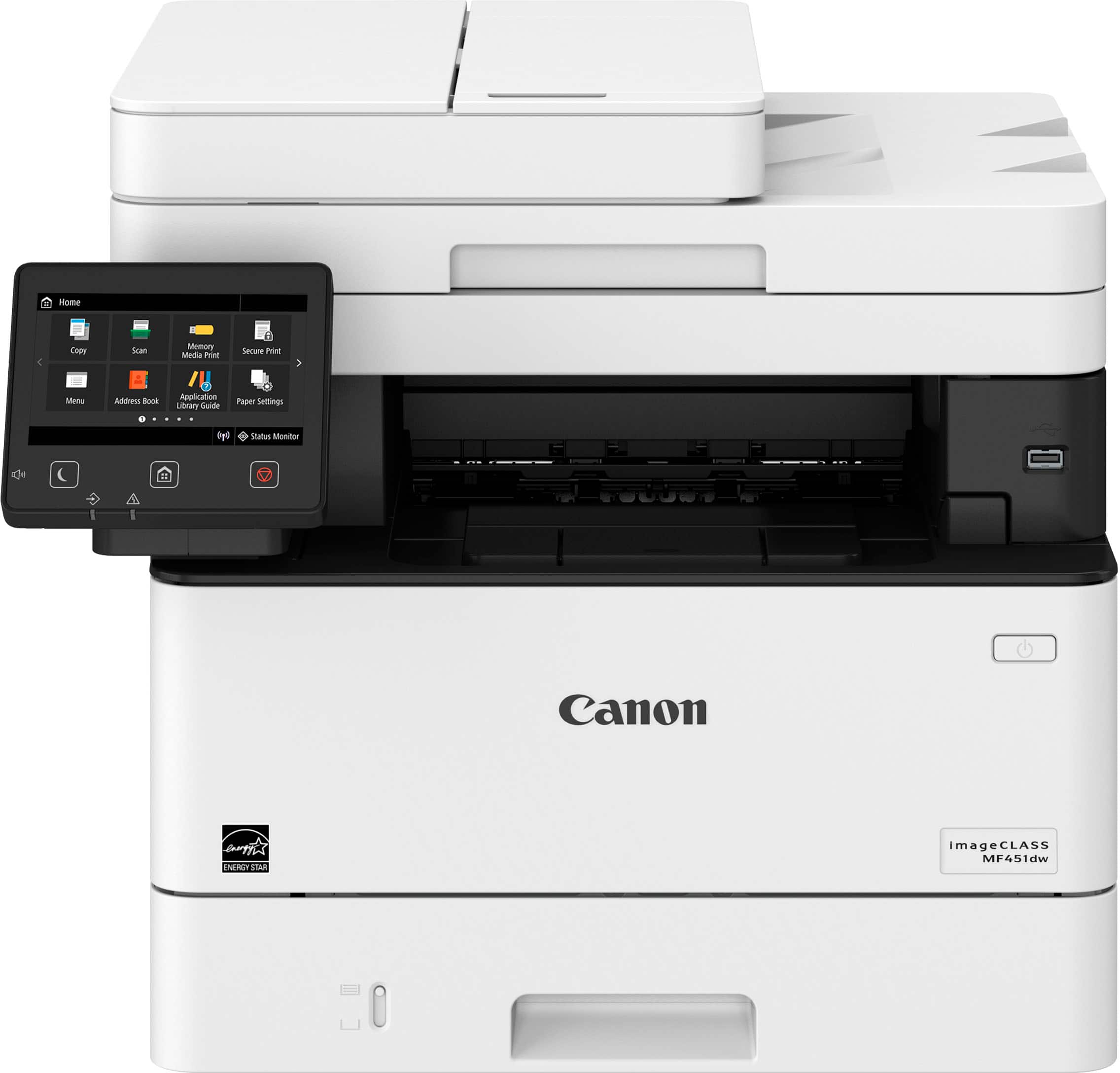 Canon - imageCLASS MF451dw Wireless Black-and- All-In-One Laser Printer - White product image