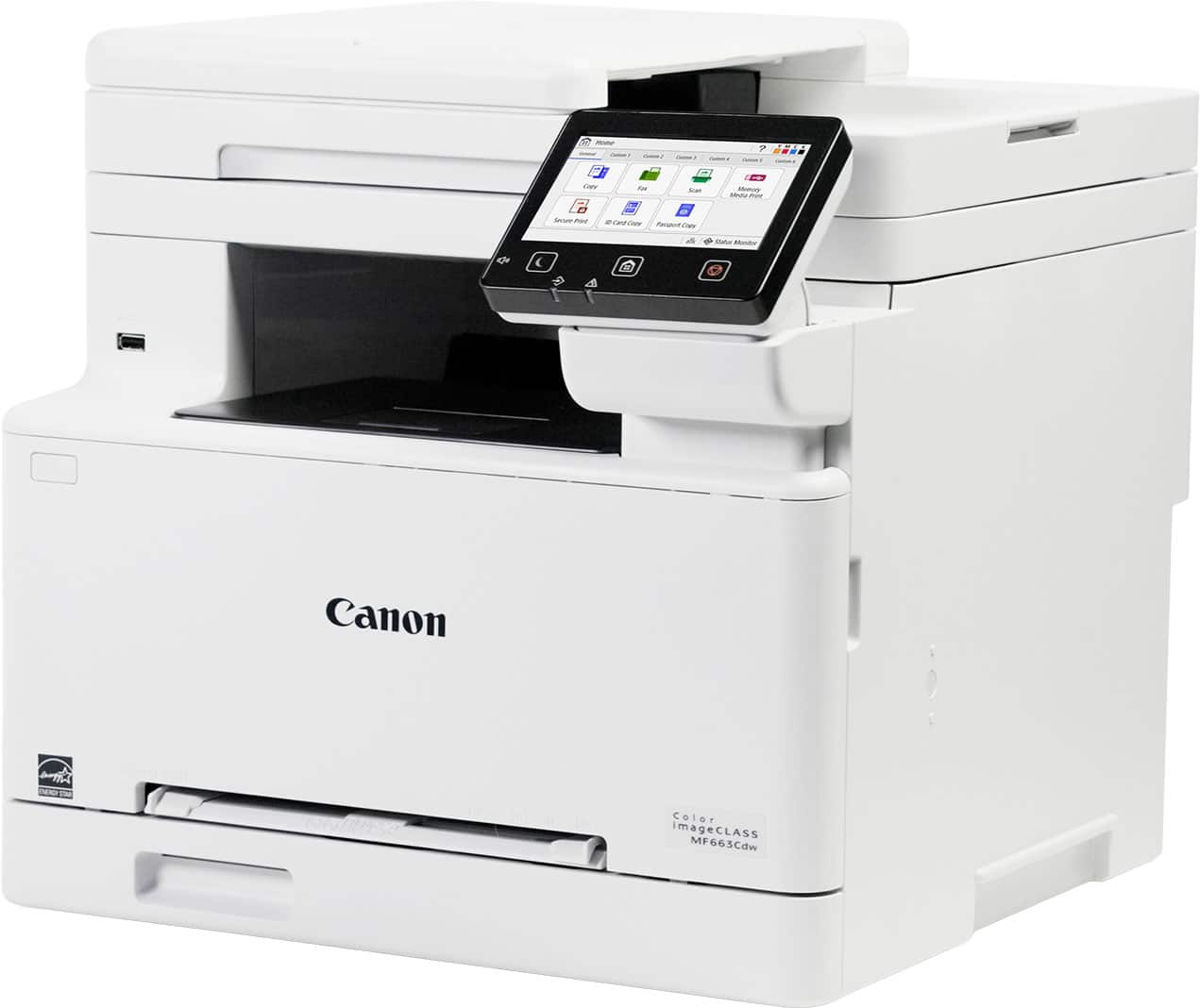 Canon - imageCLASS MF663Cdw Wireless Duplex Color Laser All-In-One Printer with 50-Sheet ADF - White product image