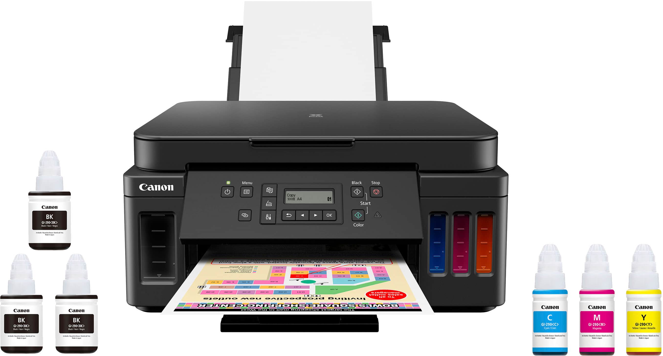 Canon - PIXMA Megatank G6020 Wireless All-In-One Supertank Inkjet Printer - Black product image
