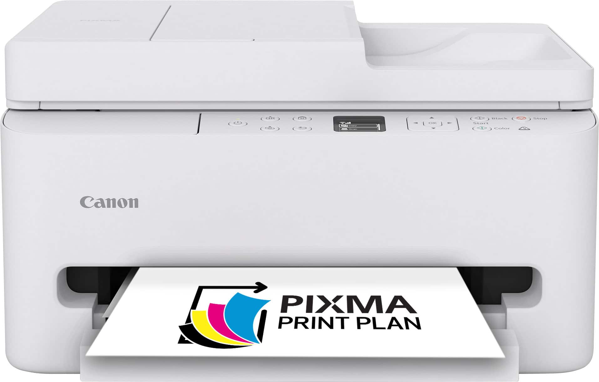 Canon - PIXMA TR7120 Wireless All-In-One Inkjet Printer with ADF - White product image