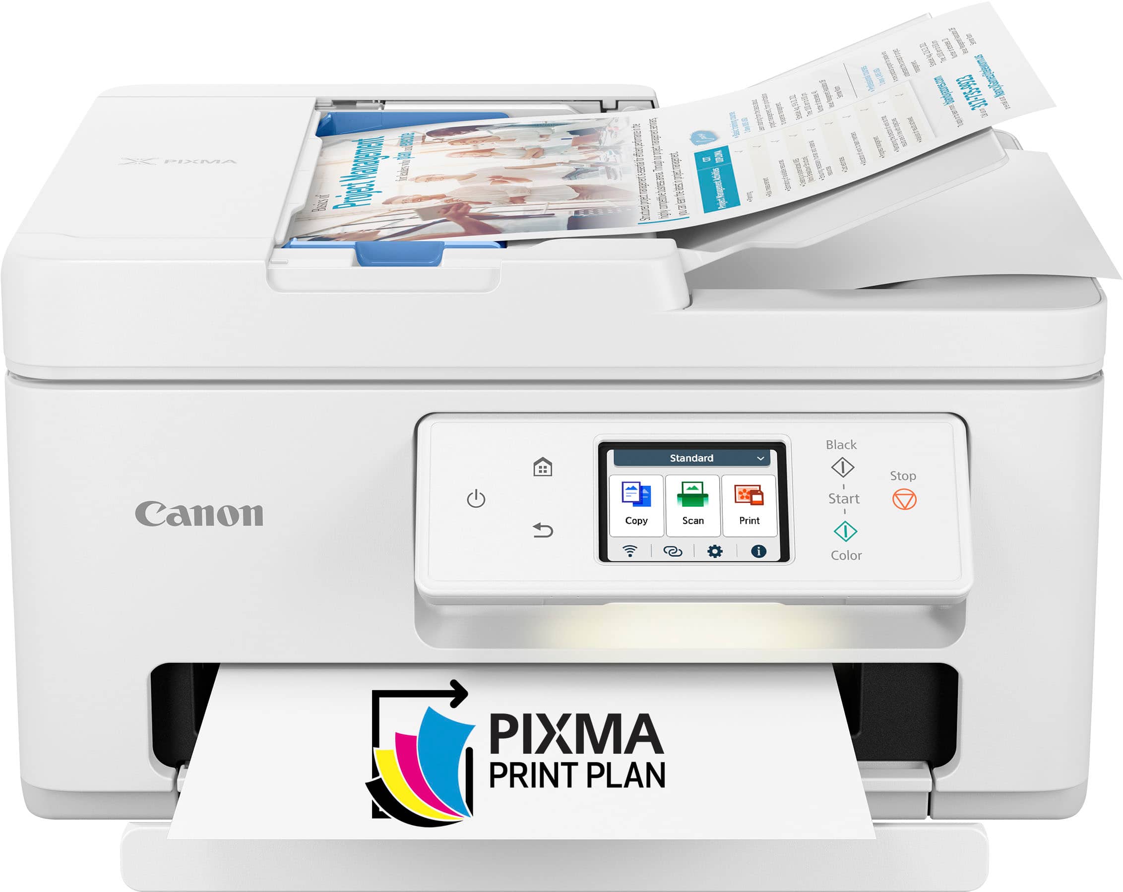 Canon - PIXMA TR7820 Wireless All-In-One Inkjet Printer - White product image
