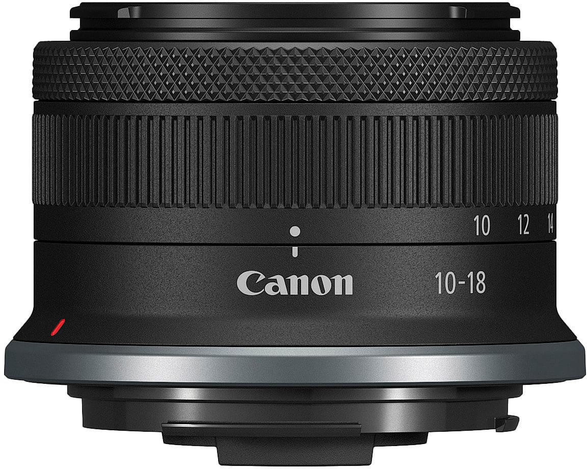Canon - RF-S10-18mm F4.5-6.3 IS STM Ultra-Wide Angle Zoom Lens for EOS R-Series Cameras - Black product image