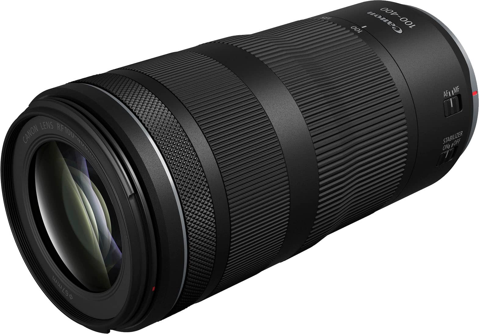 Canon - RF100-400mm F5.6-8 IS USM Telephoto Zoom Lens for EOS R-Series Cameras - Black product image