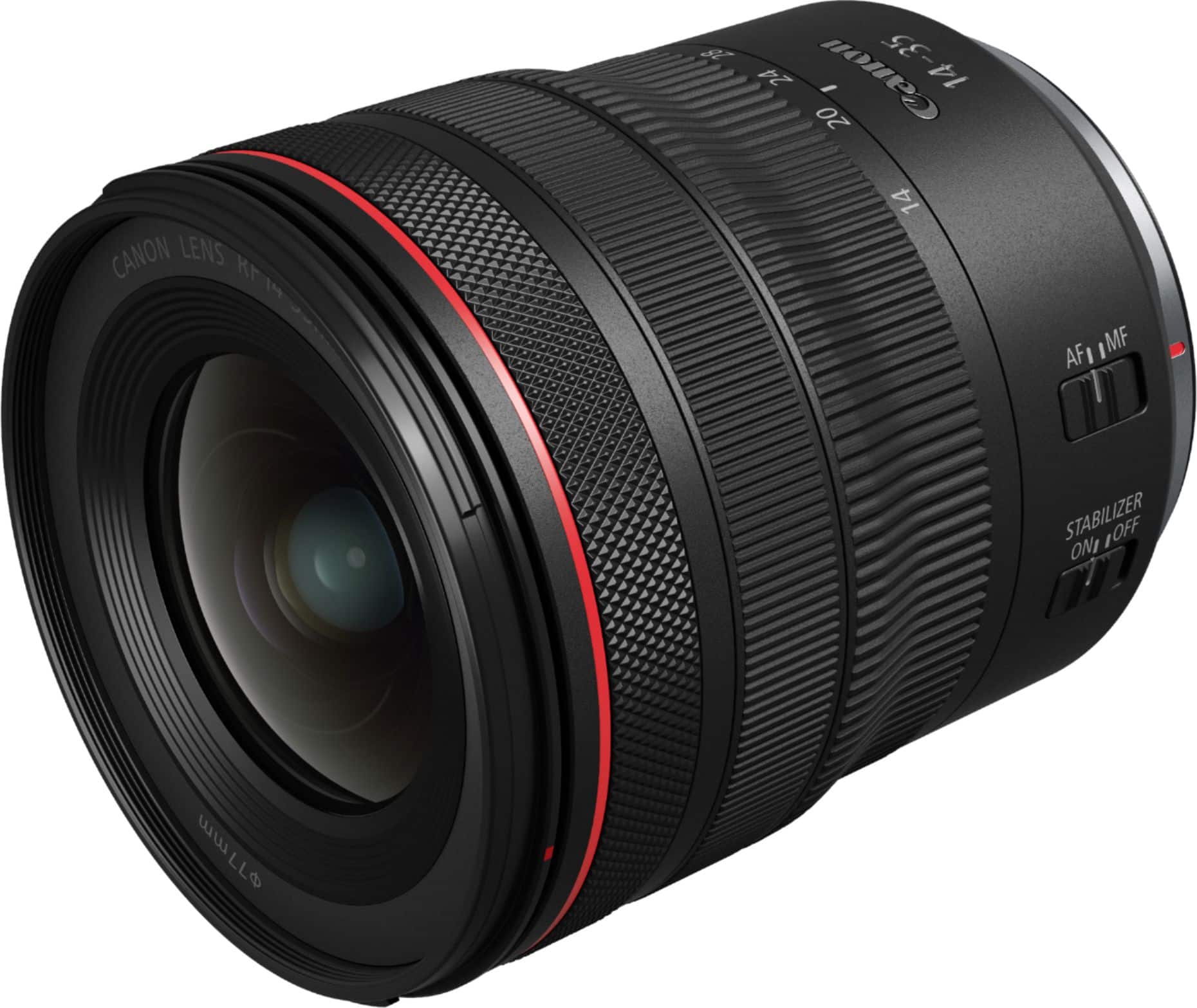 Canon - RF14-35mm F4L IS USM Ultra-Wide-Angle Zoom Lens for EOS R-Series Cameras - Black product image