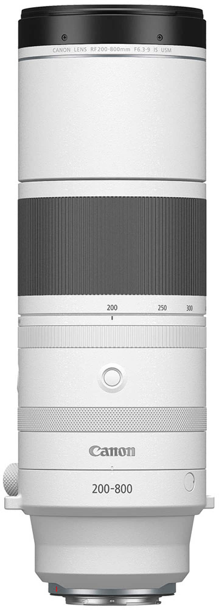 Canon - RF200-800mm F6.3-9 IS USM Telephoto Zoom Lens for EOS R-Series Cameras - White product image