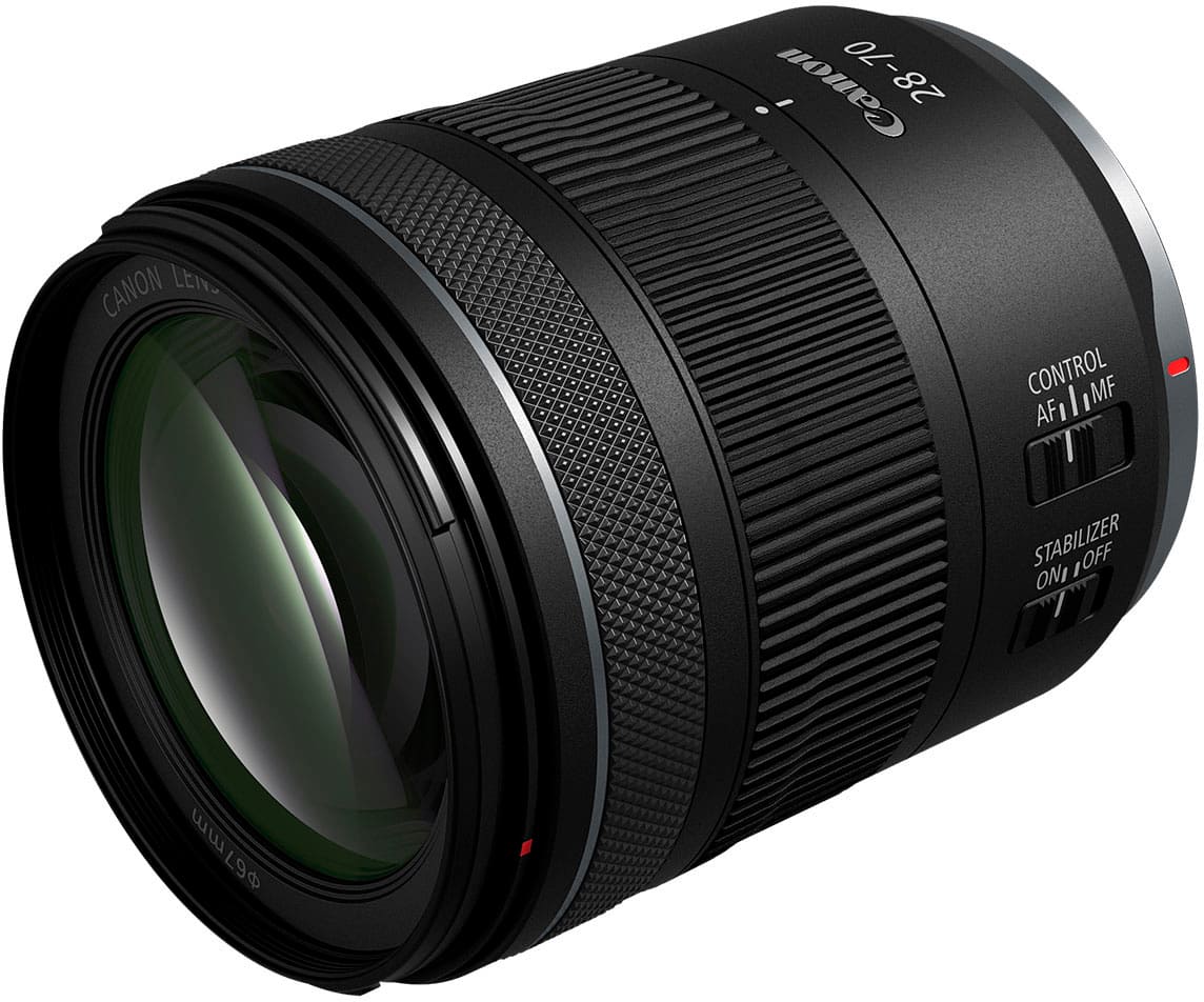Canon - RF28-70mm F2.8 IS STM Standard Zoom Lens for EOS R-Series Cameras - Black product image