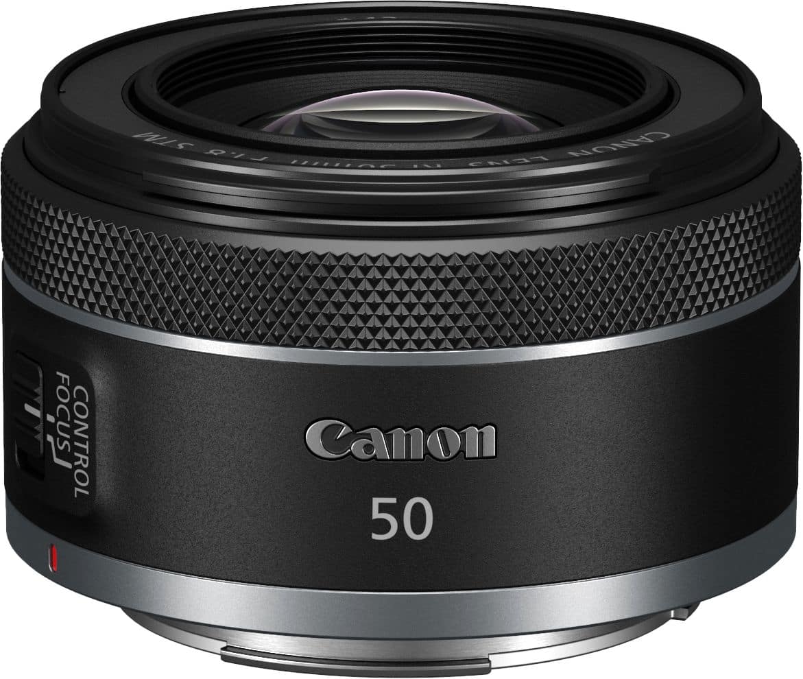 Canon - RF50mm F1.8 STM Standard Prime Lens for EOS R-Series Cameras - Black product image