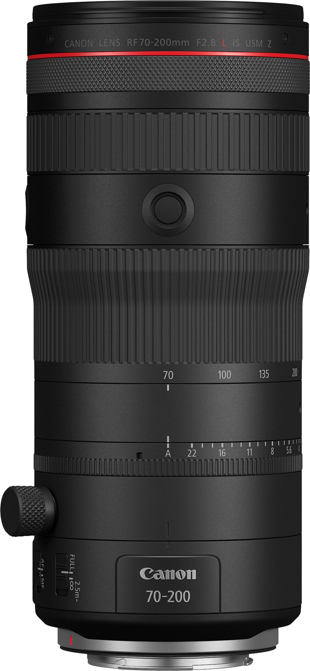 Canon - RF70-200mm F2.8 L IS USM Z Hybrid Zoom Lens for Use with EOS R-Series Cameras - Black product image
