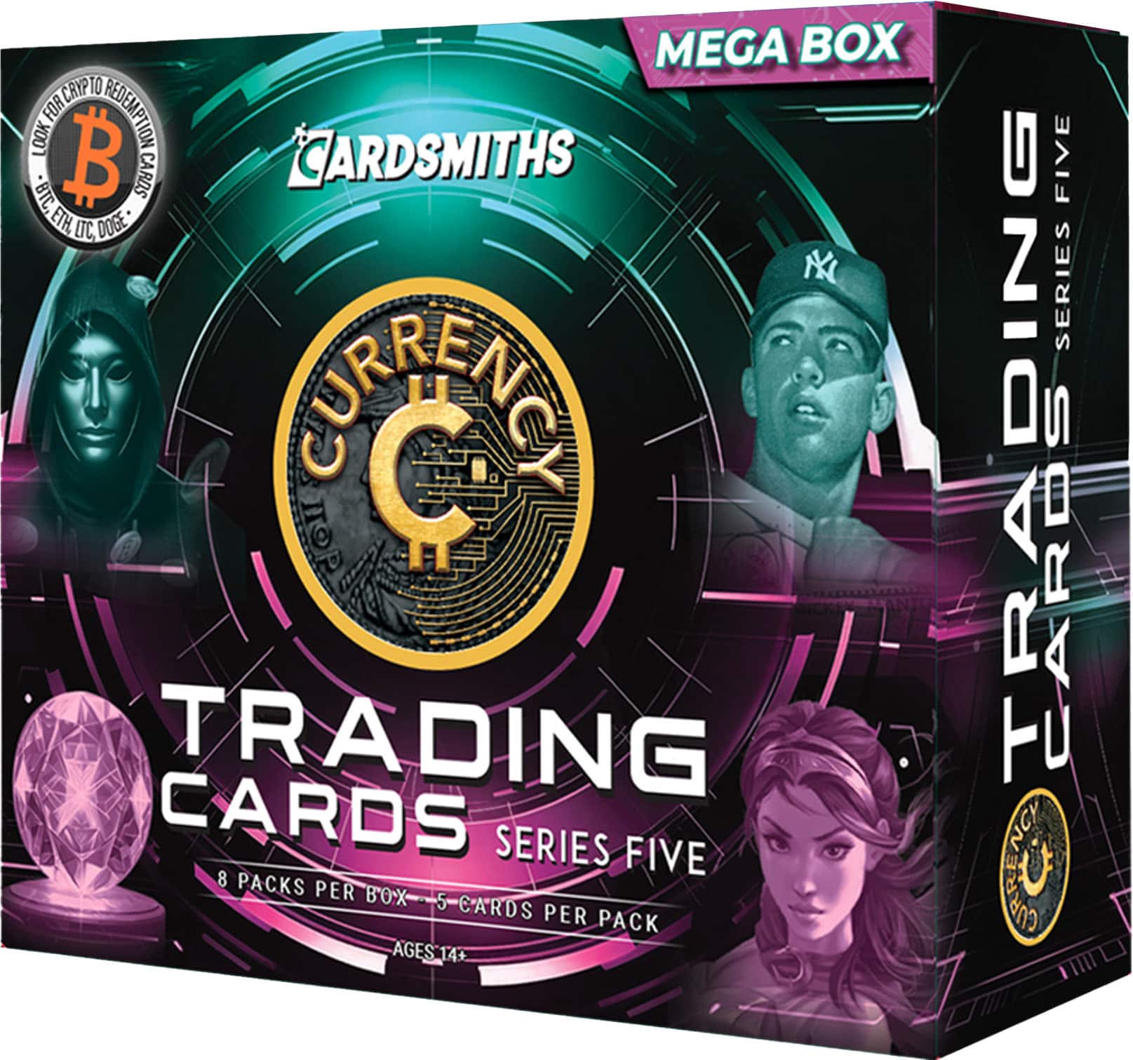 Cardsmiths - Currency Series 5 Trading Card Mega Box product image