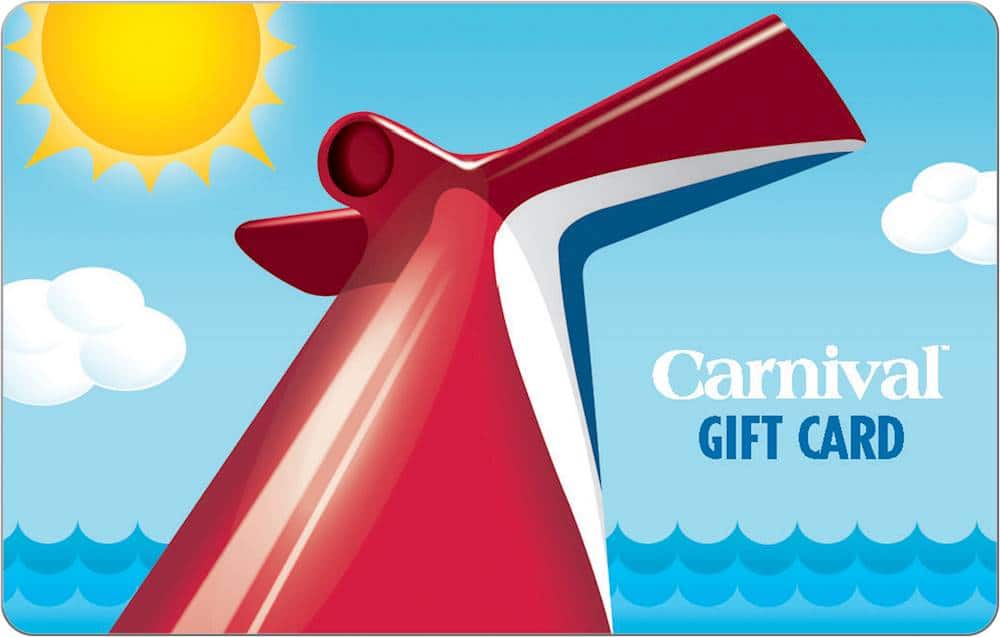 Carnival Cruise Line - $100 Gift Card [Digital] product image