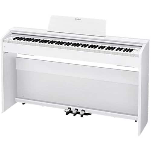 Casio - PX-870 Keyboard with 88 Velocity-Sensitive Keys - White wood product image