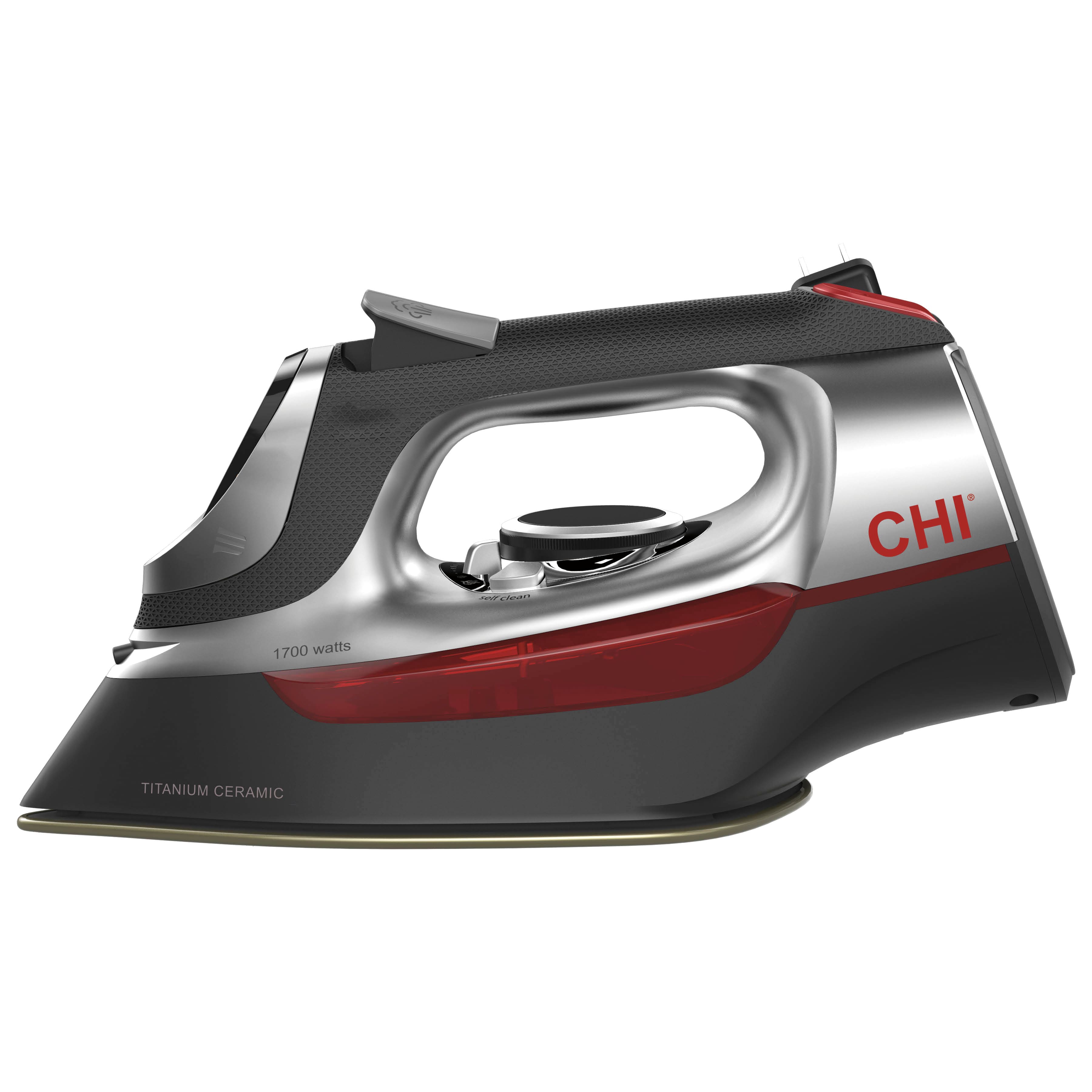 CHI - Electronic Iron with Retractable Cord - Gray product image
