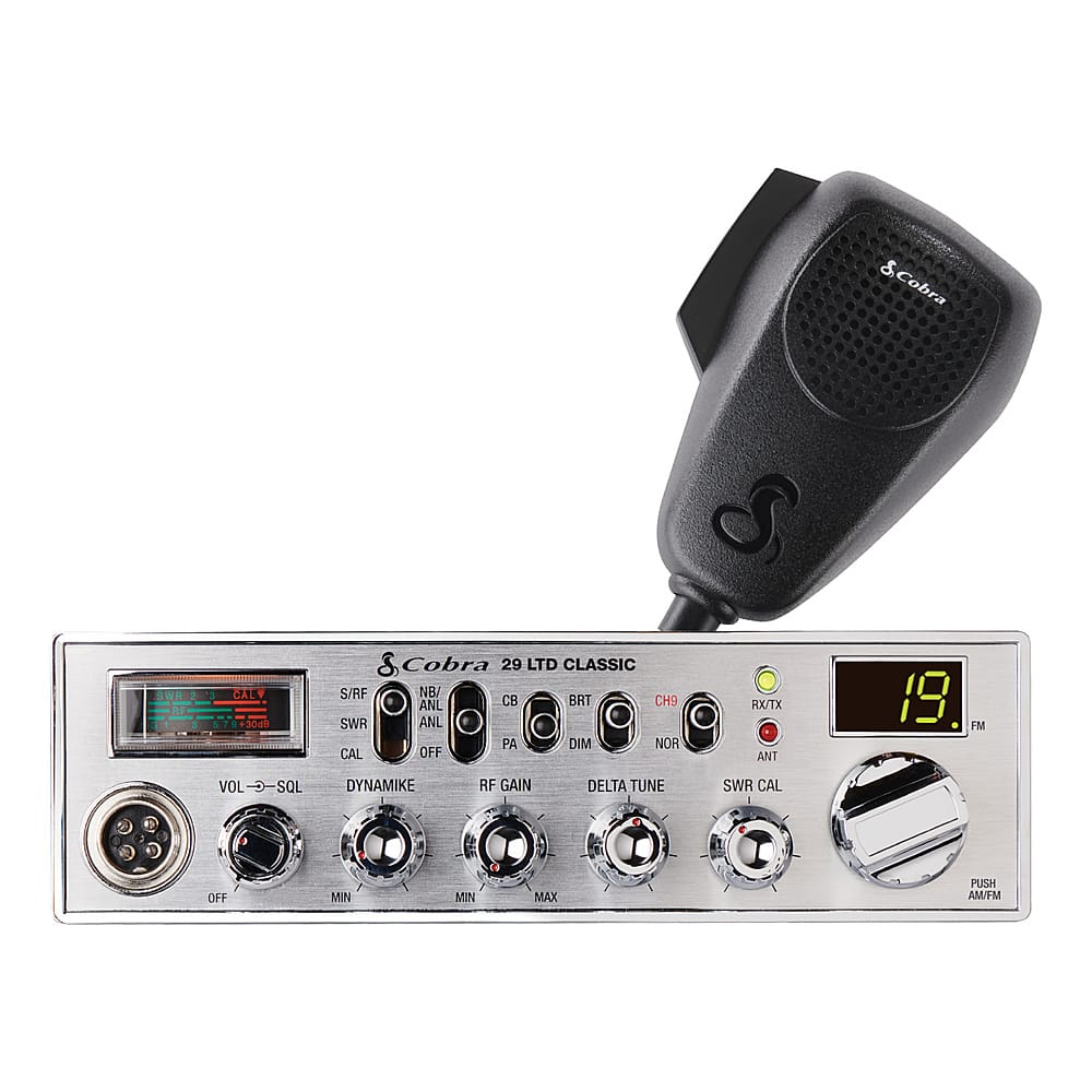 Cobra - 29 LTD Classic AM/FM 40-Channel CB Radio - Black product image
