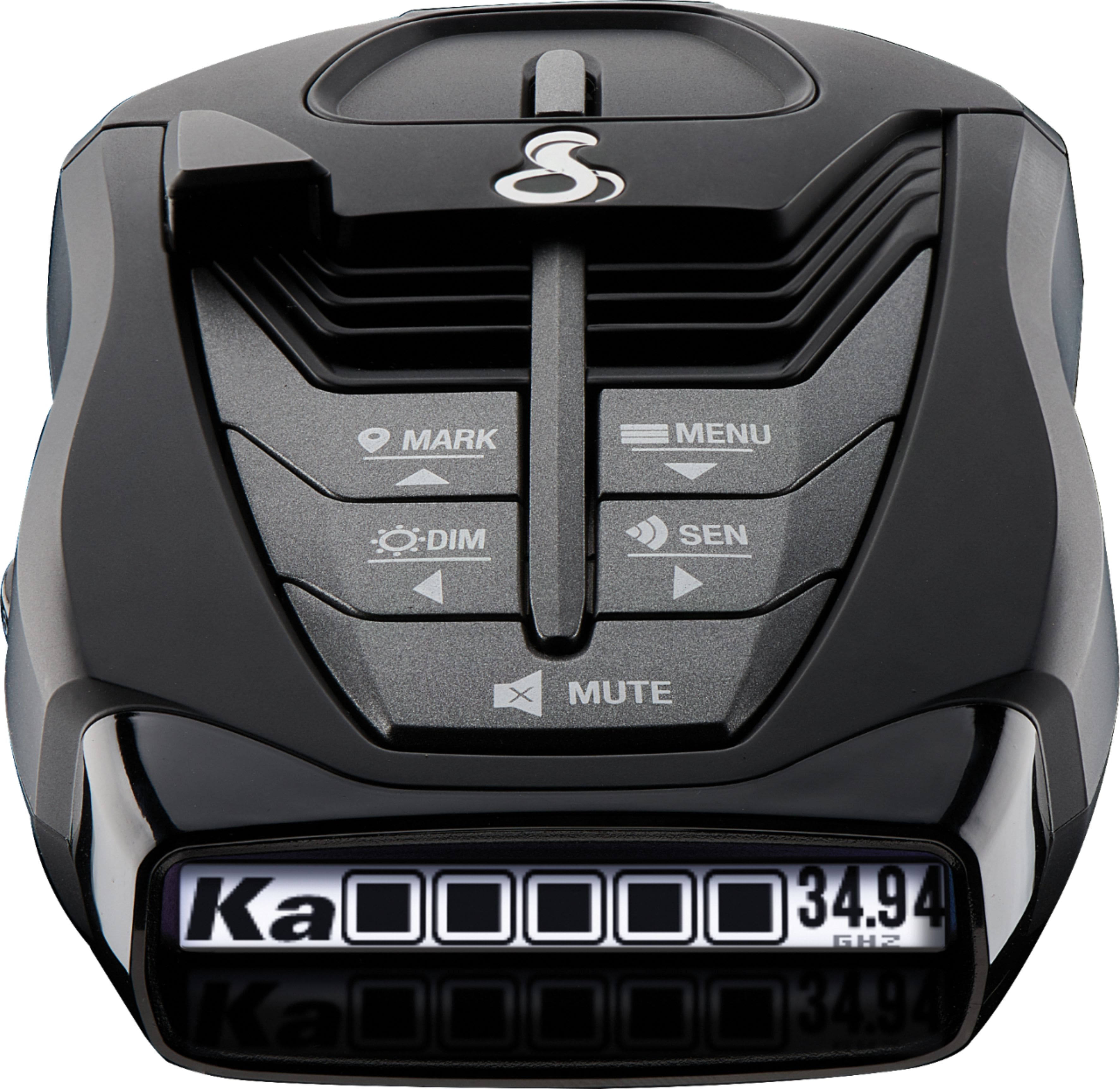 Cobra - RAD 480i Radar and Laser Detector, works with Apple CarPlay/Android Auto - Black product image
