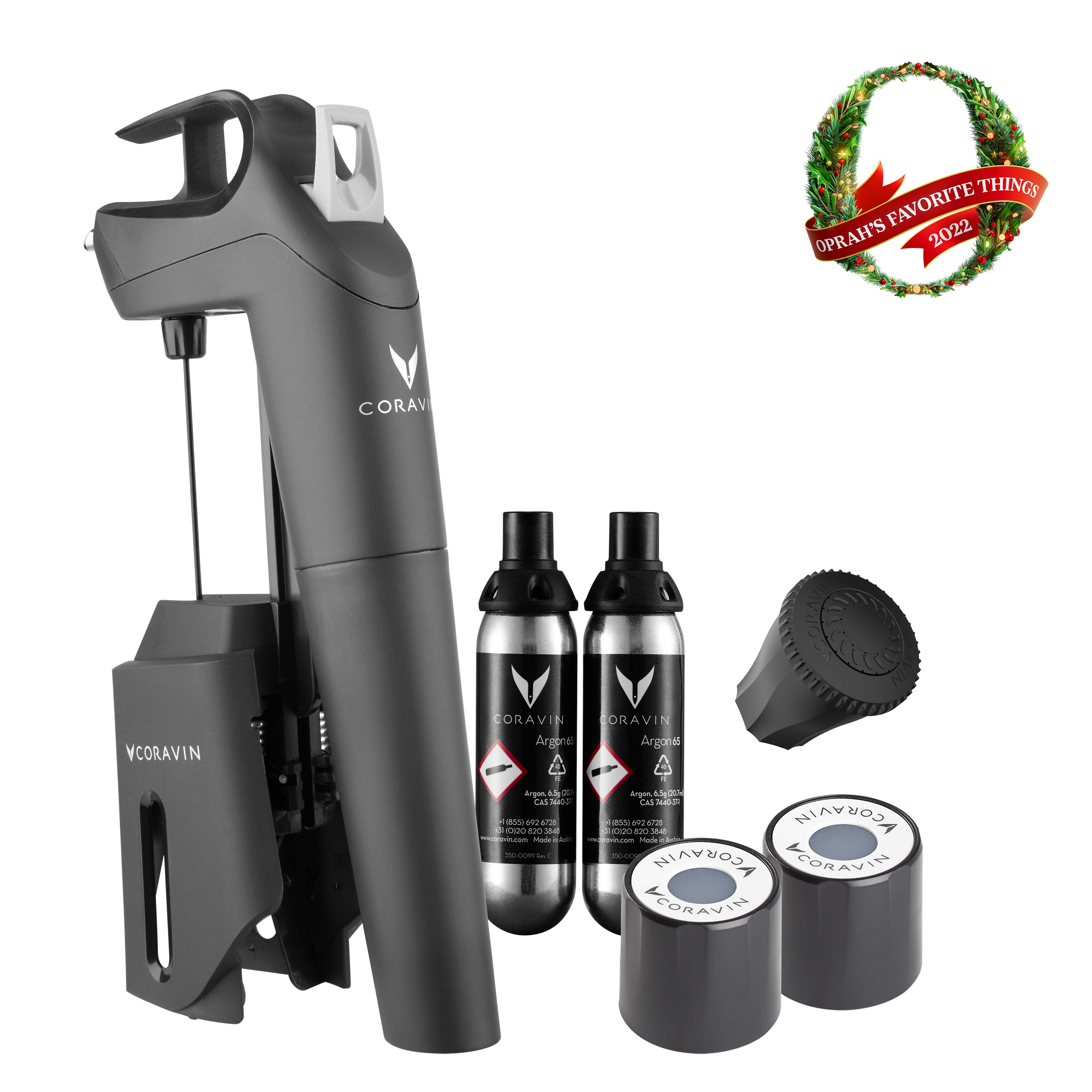 Coravin - Timeless Three+ Wine Preservation System - Black product image