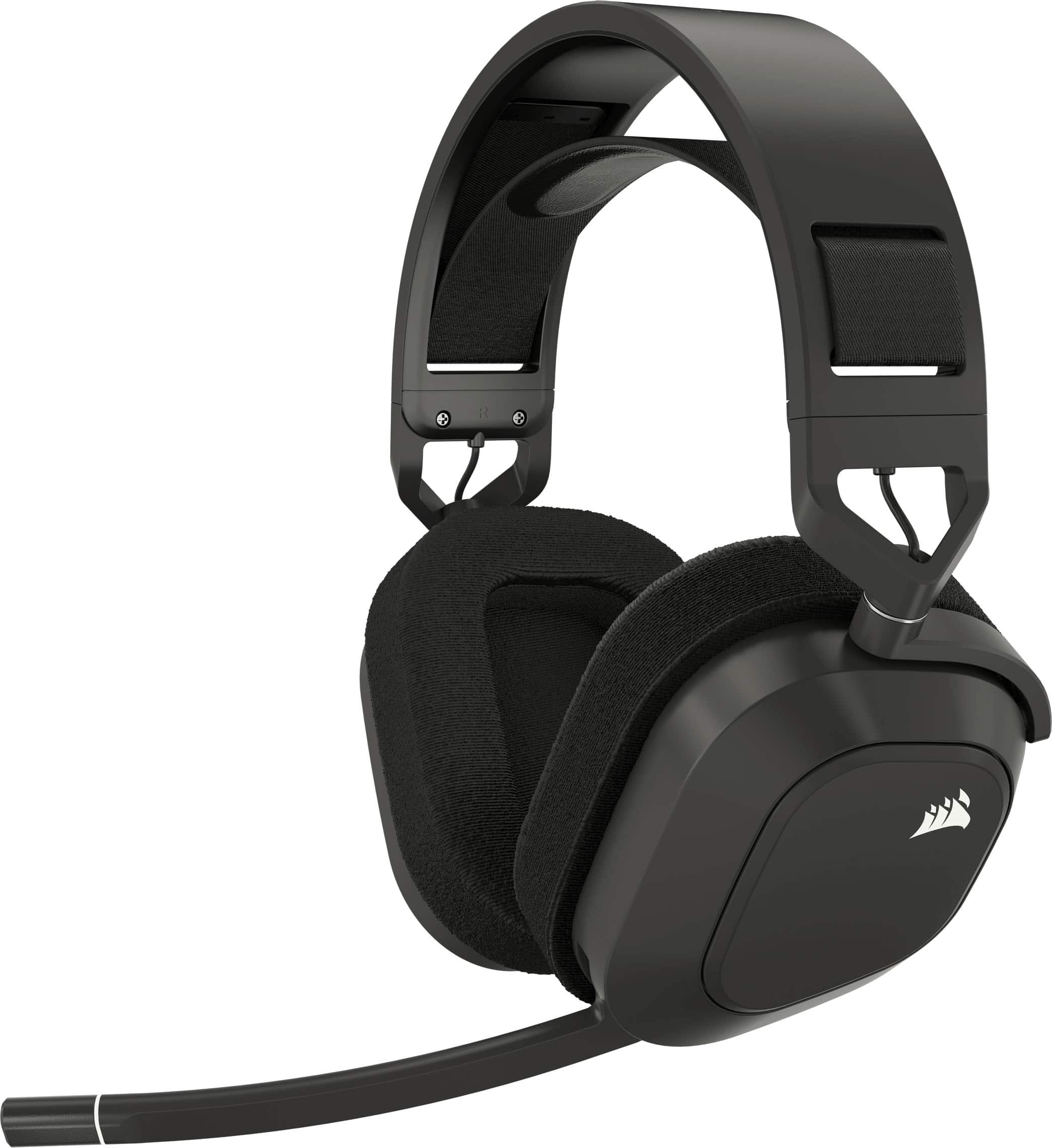 CORSAIR - HS80 MAX Wireless Gaming Headset for Xbox, PC, Mac, PS5, PS4, and Mobile - Steel Gray product image