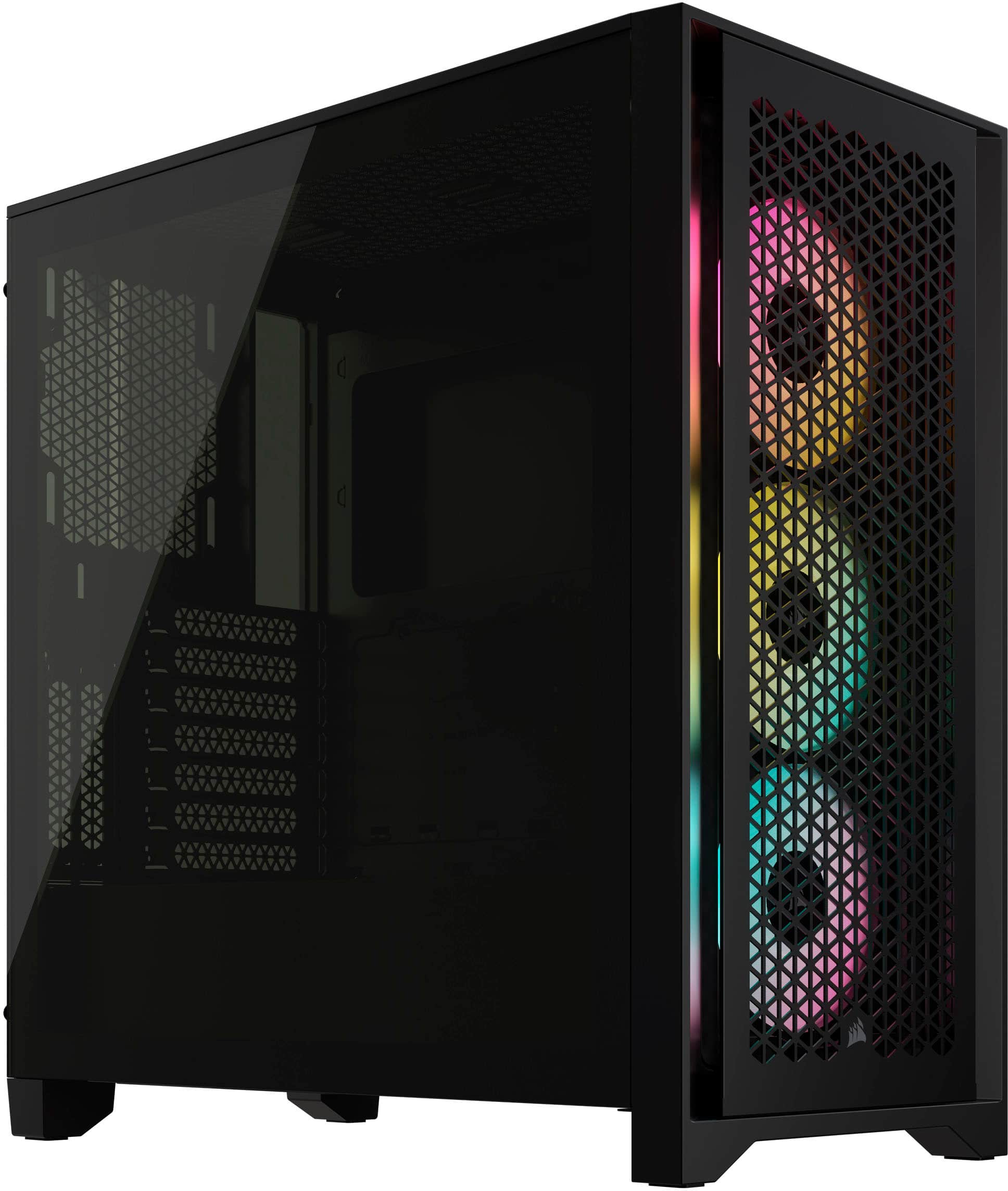 CORSAIR - iCUE 4000D RGB AIRFLOW ATX Mid-Tower PC Case - Black product image