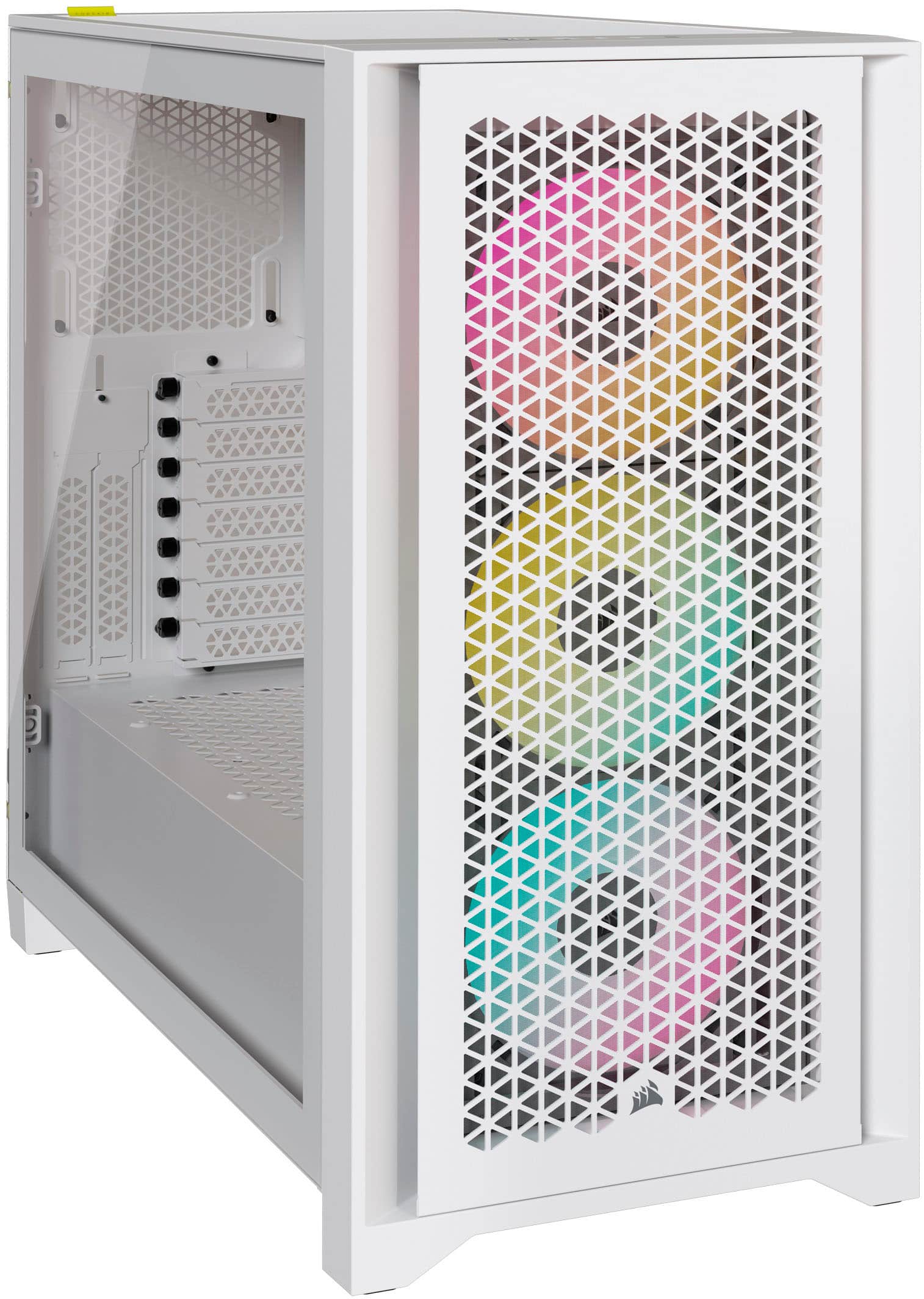 CORSAIR - iCUE 4000D RGB AIRFLOW ATX Mid-Tower PC Case - True White product image