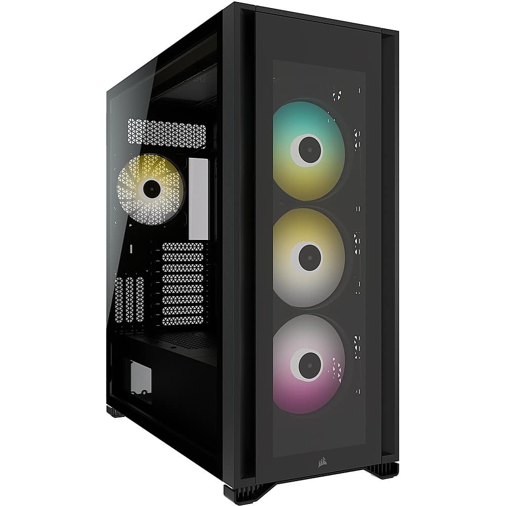 CORSAIR - iCUE 7000X RGB ATX Full-Tower PC Case - Black product image