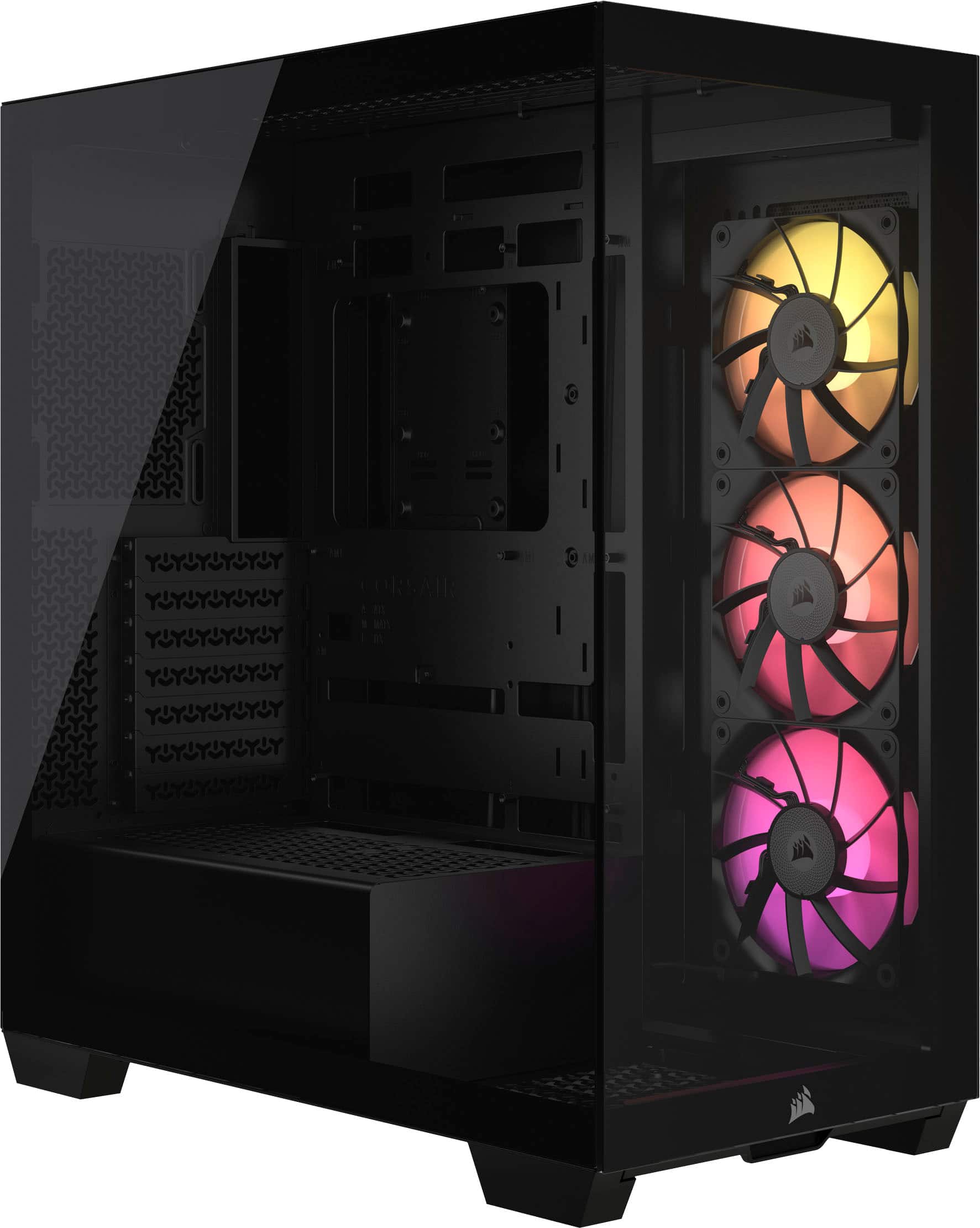CORSAIR - iCUE LINK 3500X RGB ATX Mid-Tower PC Case - Black product image