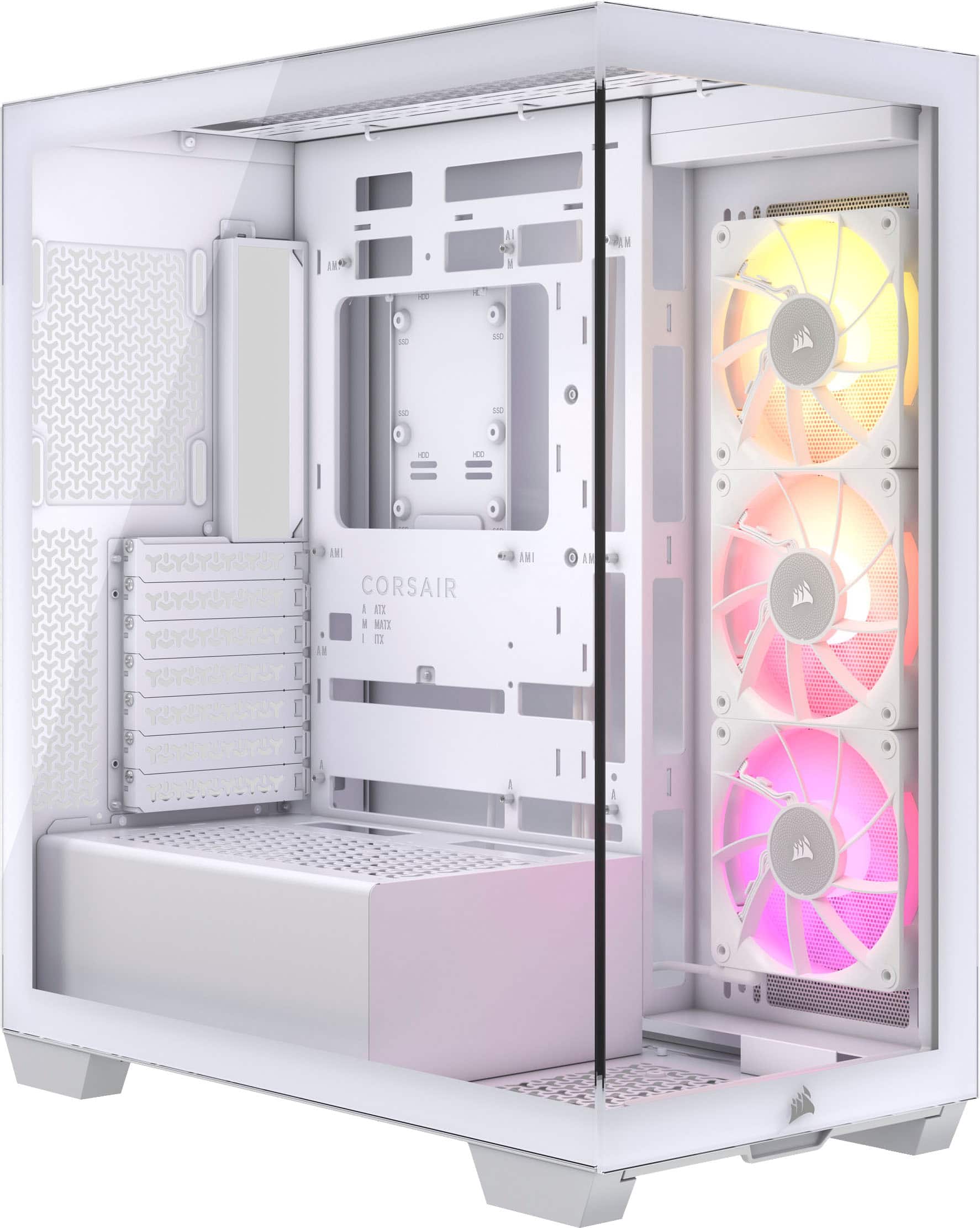 CORSAIR - iCUE LINK 3500X RGB ATX Mid-Tower PC Case - White product image