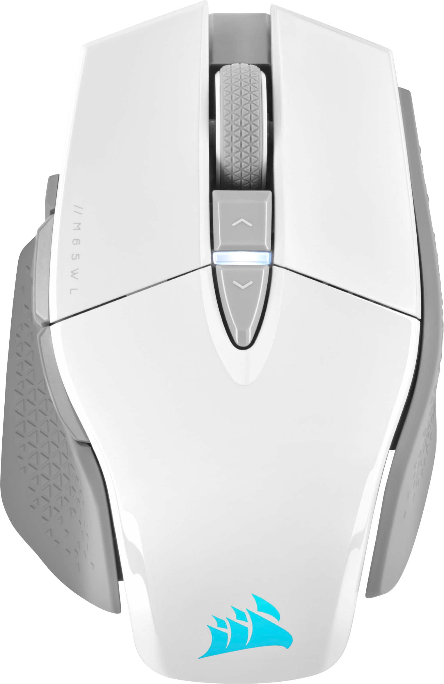 CORSAIR - M65 RGB Ultra Tunable Wireless FPS/MOBA/MMO Optical Gaming Mouse with Slipstream Technology - Wireless - White pro…