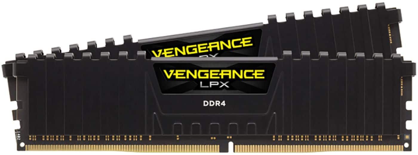 CORSAIR - VENGEANCE LPX 32GB (2x16GB) DDR4 3200MHz C16 UDIMM Desktop Memory - Black product image