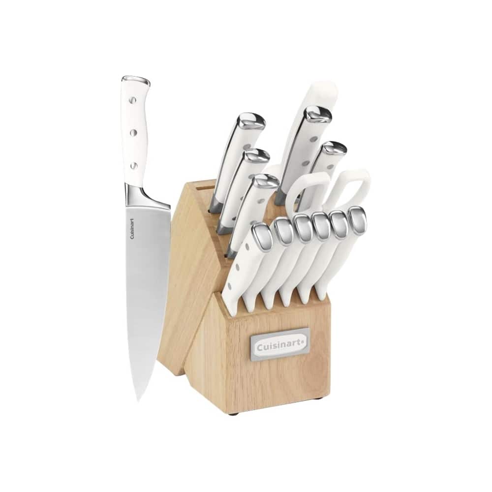 Cuisinart - 15-Piece Cutlery Set - White & Stainless product image