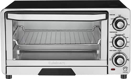 Cuisinart - Custom Classic Toaster Oven Broiler 0.5 cu. ft - Stainless Steel product image