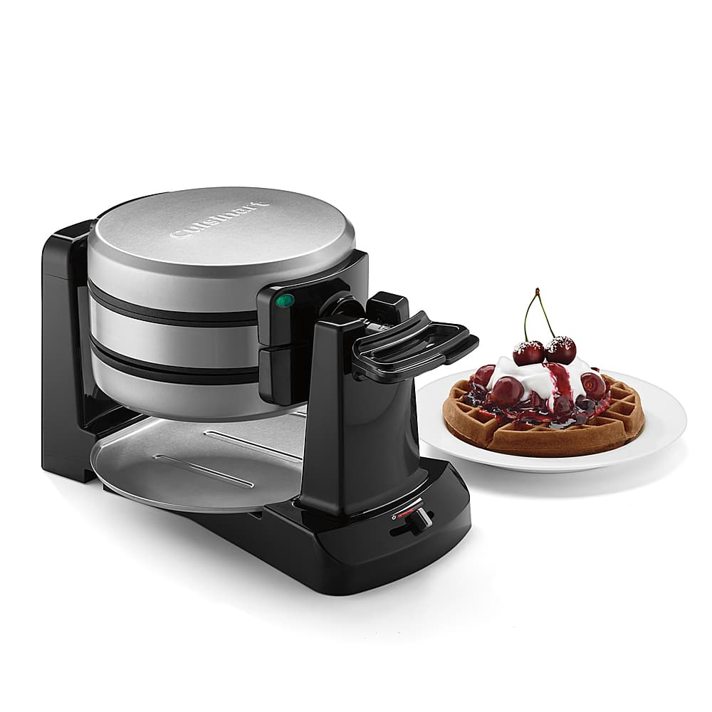 Cuisinart - Double Flip Belgian Waffle Maker - Stainless Steel & Black product image