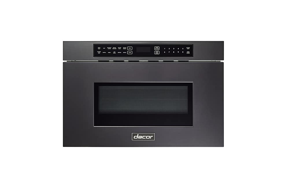 Dacor - 24" 1.2 Cu. Ft. Built-In Microwave Drawer with Multi-Sequence Cooking and Smart Moisture Sensor - Silver Stainless S…