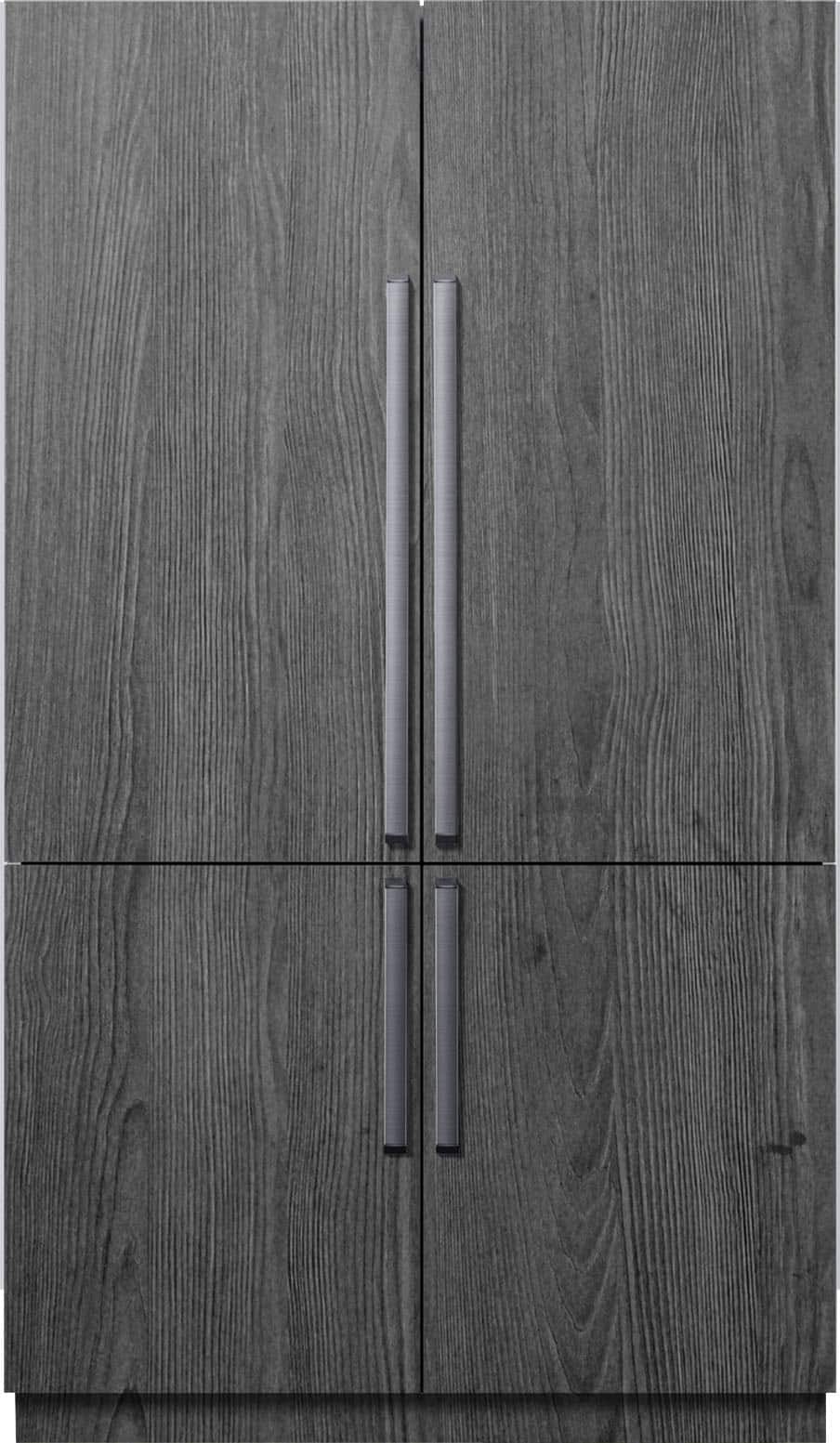Dacor - 27.7 Cu. Ft. 4-Door Flex French Door Built-In Smart 48" Refrigerator with Beverage Center and Whiskey Ball Ice - Cus…