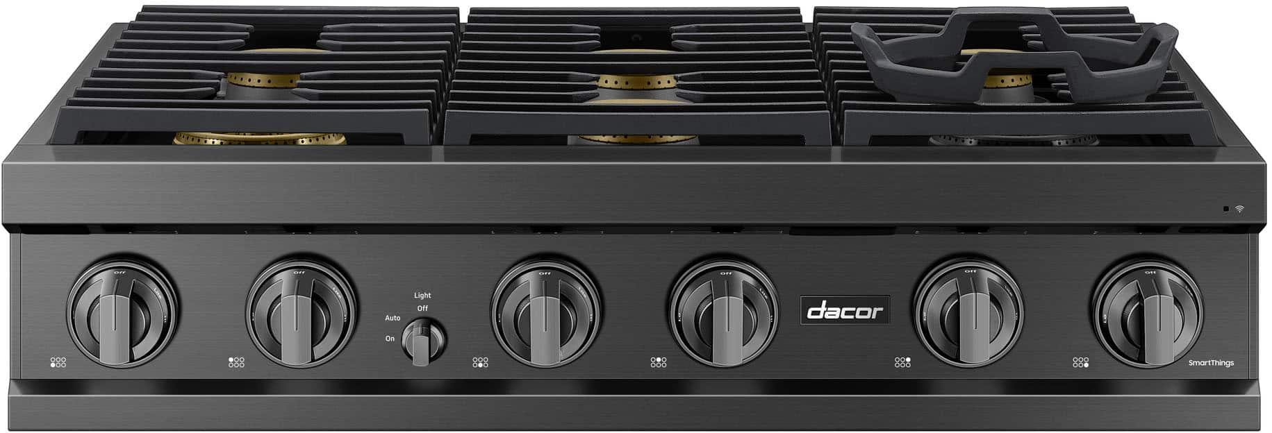 Dacor - 36" Built-In Gas Rangetop with 6 Burners - Graphite Steel product image