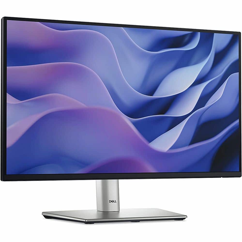 Dell - 21.5" IPS LED FHD 100Hz Monitor (VGA, USB, HDMI) - Black, Silver, Multicolor product image